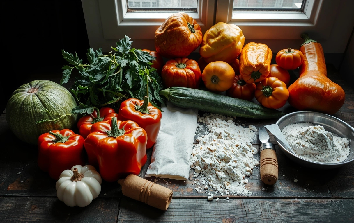 Ingredienti freschi locali